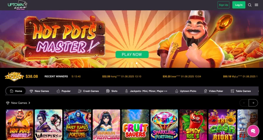Uptown aces casino